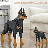 Dobermann Dog Lego